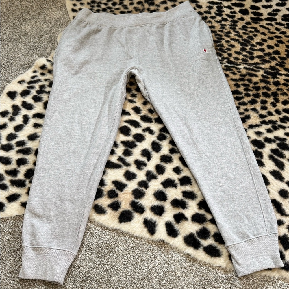 CHAMPION MEN`S REVERSE WEAVE TRIM JOGGER PANTS XXL